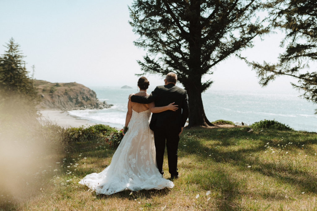 Bride and her father, 9 ways to elope with family
