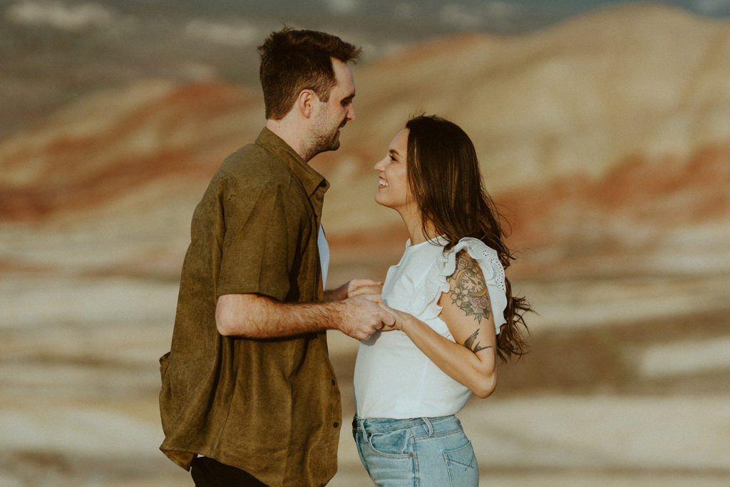 Painted Hills engagement session