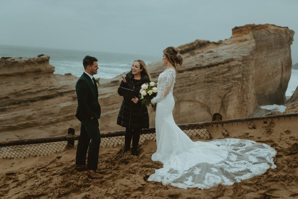 elopement on the coast
