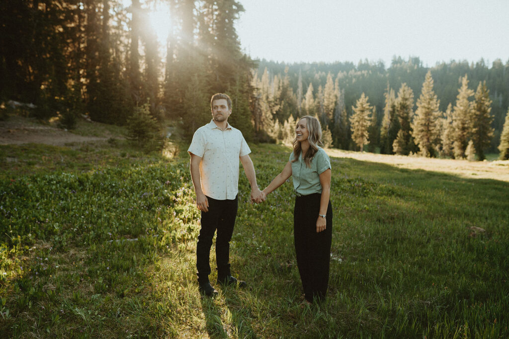 Todd lake engagement session 