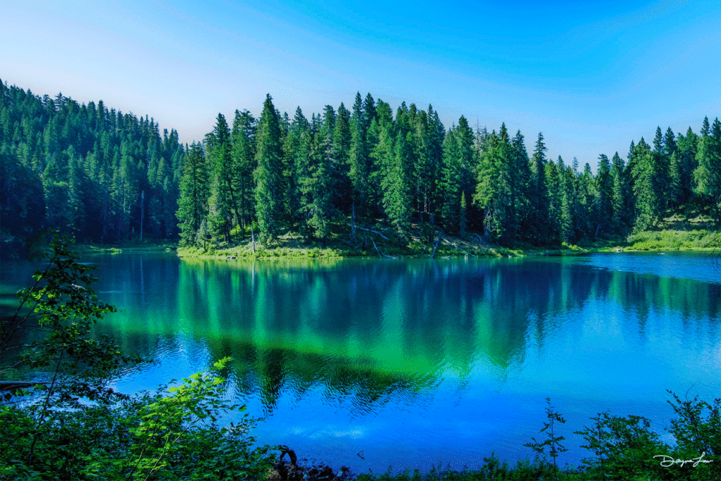 Lakes to elope at, clear lake Oregon 