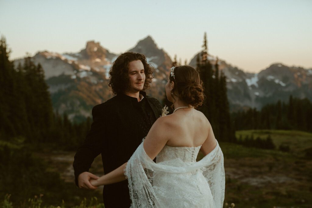 Mt rainier elopement