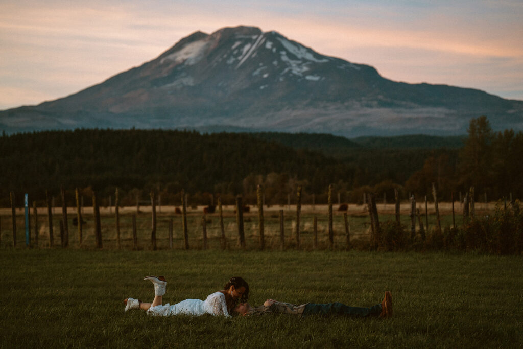 Mt. Adams Washington Elopement